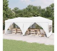 vidaXL Tente de réception pliable 93545 – avec parois, pavillon de jardin