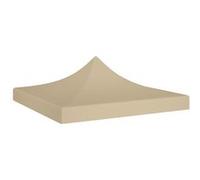 Vidaxl Toit De Tente De Réception 2x2 M Beige 270 G/M² Beige