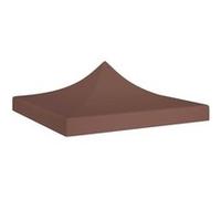 vidaXL Toit de tente de réception 315345 – 2x2 m – 270 g/m² – Marron
