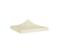 Toit de tente de réception 2x2 m Crème 270 gmcarré