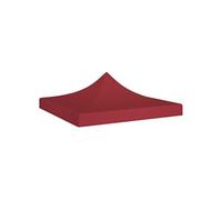 vidaXL Partytentdak 270 g/mÂ² 3x3 m bordeauxrood315322