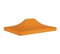 vidaXL Partytentdak 270 g/mÂ² 4x3 m oranje315355 G