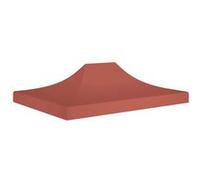 Toit de Tente de Réception 3x3 m Beige 270 g/m² Remplacement Pavillon vidaXL
