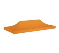 Toit de Tente de Réception 3x3 m Beige 270 g/m² Remplacement Pavillon vidaXL