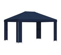vidaXL Pavillon 4 × 3 m Bleu Polyester et Acier 190, Jardin et terrasse, concepts de design industriel pour des espaces urbains avec des matériaux durables, solutions personnalisables, styles modernes