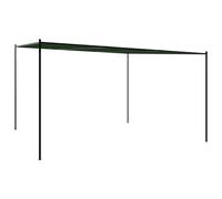 vidaXL Pavillon 4 x 3,98 x 2,67 m Vert Polyester et Acier,