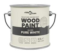 vidaXL Peinture Extérieure en Bois - Finition Étanche pour le Jardin, Solution pour le Patio, Protection de Clôture en Bois