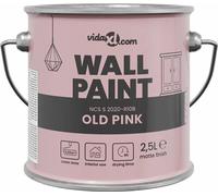 vidaXL Peinture murale vieux rose 2.5 L