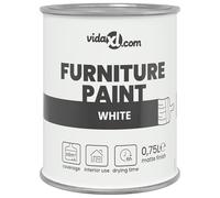 vidaXL Peinture pour meubles, pour l'intérieur, non toxique et sécurisée, idéale pour le bricolage, couleur éclatante, parfaite pour la restauration