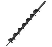 vidaXL Perceuse de tarière – Mèche de forage acier 60 mm pour jardinage et pose de poteaux