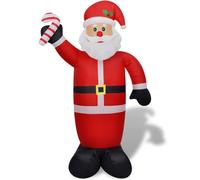 vidaXL Père Noël Gonflable Lumière Decoration Salon Maison Jardin Intérieur 242358