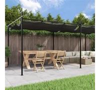 Vidaxl Pergola Avec Toit Rétractable Anthracite 589x292x230 Cm