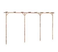 vidaXL Pergola Bambou 385x40x205 cm