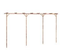 Vidaxl Pergola Bambou 385x40x205 Cm
