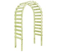 Vidaxl Pergola De Jardin 130x60x230 Cm Bois De Pin Imprégné