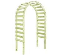 vidaXL Pergola de jardin 130x60x230 cm Bois de pin imprégné Vert G