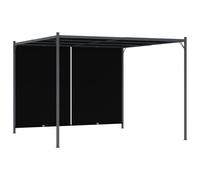 Vidaxl Pergola De Jardin Avec Toit R¿¿Tractable 3x3 M Anthracite
