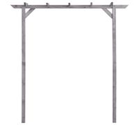 vidaXL Pergola de jardin Gris 200x40x205 cm Bois de pin imprégné