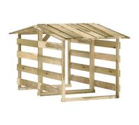 Vidaxl Pergolas Avec Toits 2 Pcs 100x90x100 Cm Bois De Pin Imprégné