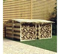 6x Bois de Pin Imprégné Pergolas avec Toits 100x90x200 cm Extérieur vidaXL