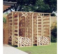 vidaXL Pergola's met dak 4 st 100x90x200 cm geÃ¯mpregneerd grenenhout3096650 Bois G