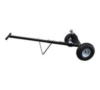 vidaXL Petite remorque – Chariot utilitaire pour bateau, deux pneus 275 kg – Noir G