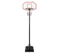 Vidaxl Support De Basket-Ball Blanc 282-352 Cm Polyã©Thylã¿Ne