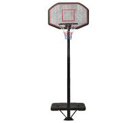 Vidaxl Support De Basket-Ball Noir 258-363 Cm Polyã©Thylã¿Ne