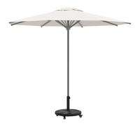 vidaXL Pied de parasol Art déco Noir en fer Ø45×39,5 cm 12 kg Ø mât 38/48 mm