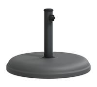 vidaXL Pied de parasol Ø32/35/38 mm Mât 15 kg Rond