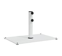 vidaXL Pied de parasol Ø32/38/48 mm Mât 15 kg Rectangulaire