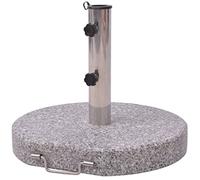 vidaXL Pied de parasol en granit 30 kg