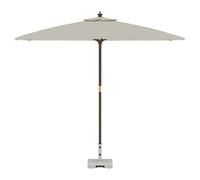 vidaXL Base de parasol à roulettes avec poignée – Granit gris 29 kg Carré