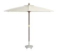 vidaXL Pied de Parasol Gris 45 x 45 x 45 cm, Jardin et terrasse, Ombre Moderne, Support élégant pour Parasol, Base Granit résistante aux intempéries