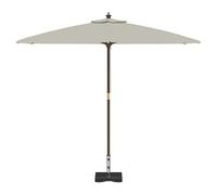 vidaXL Base de parasol sur roulettes avec poignée - granit noir 29 kg carrée