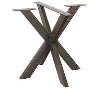 Vidaxl Pied De Table À Manger Forme D'araignée 85x85x(72-73) Cm