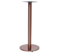 Vidaxl Pied De Table De Bistro Doré Ø45x107 Cm Acier Inoxydable Doré
