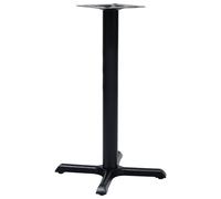 vidaXL Pied de Table de Bistro Noir 56x56x72 cm Fonte, Pied de Table, Pied de Table de Remplacement, Pied de Table de Rechange, Pieds de Table