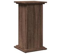 vidaXL Piédestal avec rangement – chêne marron, bois d'ingénierie