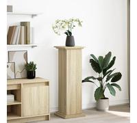 Vidaxl Piédestal Avec Rangement Chêne Sonoma Bois D'ingénierie
