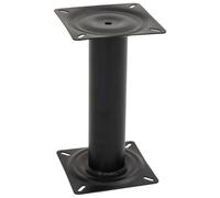 vidaXL Piédestal de siège de bateau noir 33 cm acier