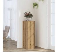 vidaXL Piédestal Porte-Plante 33 x 33 x 100 cm Bois d’Ingénierie Design Minimaliste
