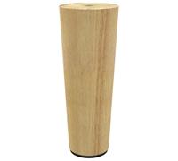 vidaXL Pieds de meuble 12 pcs Marron Ø 44 x 100 mm, Salon, Cylindrique, Minimaliste, Design durable pour espaces modernes, Meubles fonctionnels pour un usage quotidien, Style sans effort