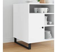 vidaXL Pieds de meuble 12 pcs Noir 54,6 x 4 x 10 mm Fer