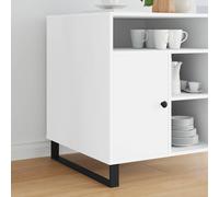 vidaXL Pieds de meuble 12 pcs Noir 59,6 x 4 x 10 mm Fer