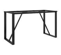 vidaXL Pieds de table à manger Cadre en O 140x60x73 cm Acier 357887