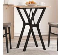 Vidaxl Pieds De Table À Manger Cadre En Y 40x40x73 Cm Acier