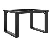 vidaXL Pieds de table basse Cadre en O 60x50x38 cm 357871
