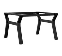 vidaXL Pieds de Table Basse Cadre en Y 70x60x43 cm Acier