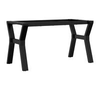 vidaXL Pieds de table basse Cadre en Y Acier 80x40x43 cm pour salon